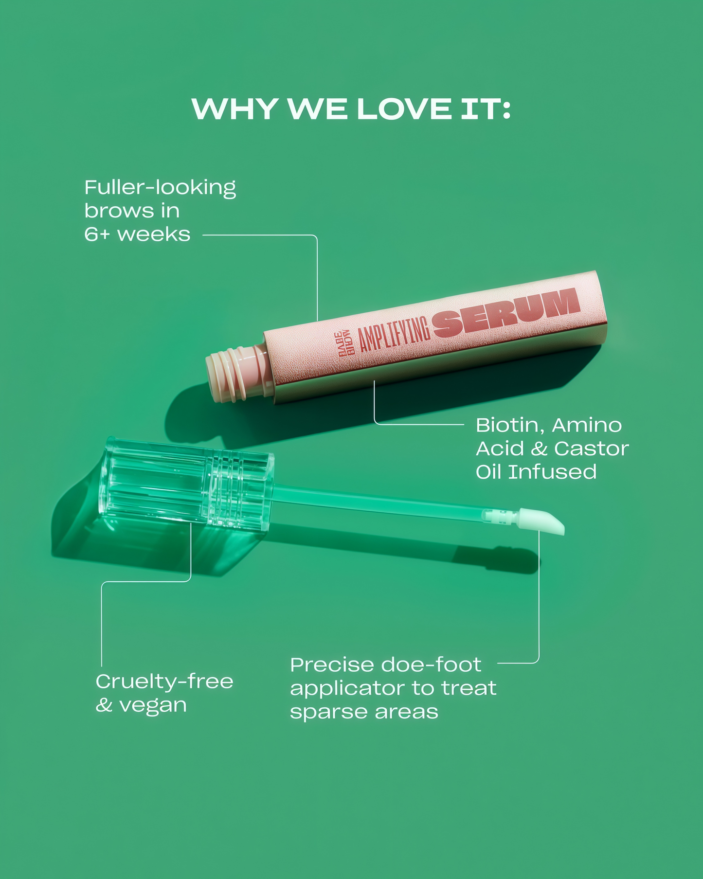 Amplifying Brow Serum 3 Month Supply (3 mL)