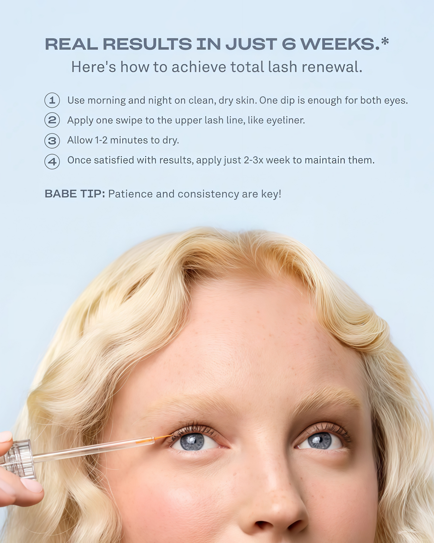 Renewing Lash Serum  4 Month supply (6mL)